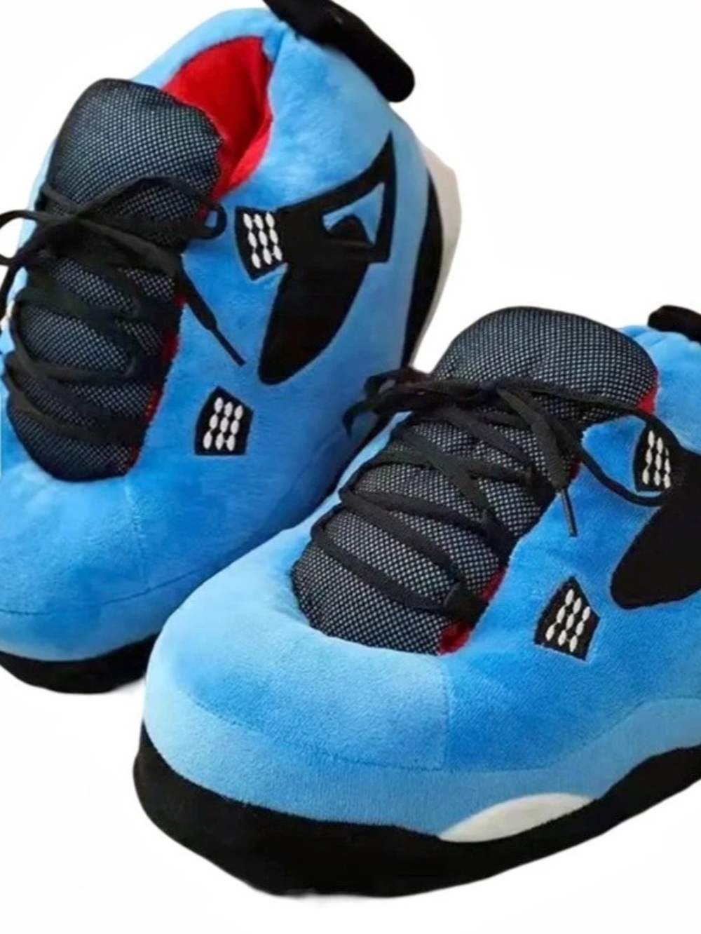 Blue & Black High-Top Sneakers slippers NWT